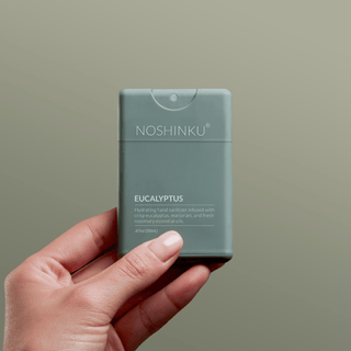 REFILLABLE Eucalyptus Moisturizing Pocket Hand Sanitizer - Sugar Co.