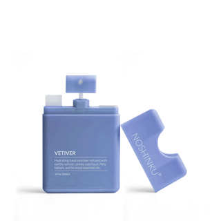 Refillable Vetiver Patchouli Hydrating Pocket Hand Sanitizer - Sugar Co.