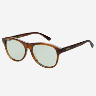 Remi Acetate Unisex Sunglasses in Oak - Sugar Co.