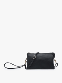 Riley Crossbody & Wristlet Black