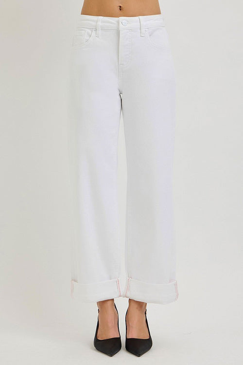 Risen | Frankie Slouchy Wide Cuff Jean - Sugar Co.