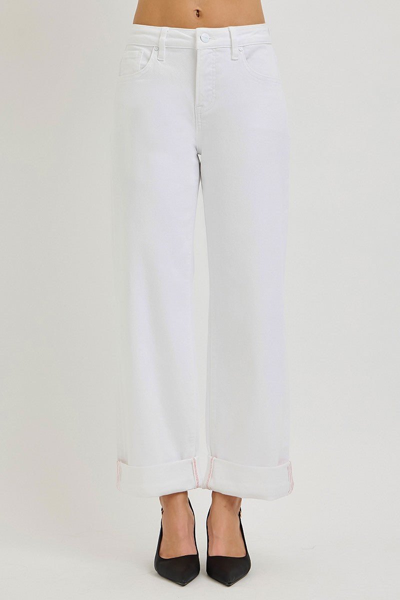 Risen | Frankie Slouchy Wide Cuff Jean - Sugar Co.