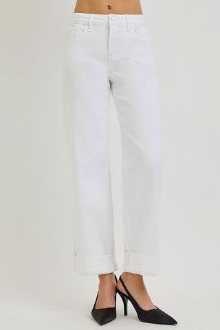 Risen | Frankie Slouchy Wide Cuff Jean - Sugar Co.