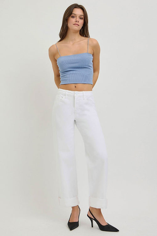 Risen | Frankie Slouchy Wide Cuff Jean - Sugar Co.