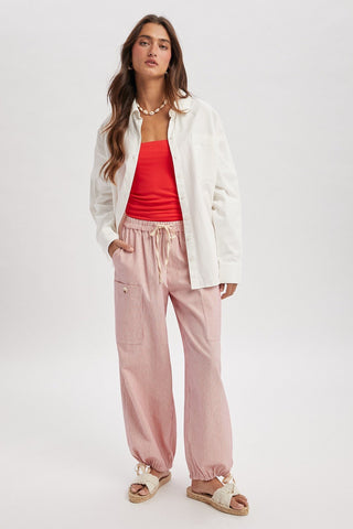 Risky Business Button Down:Off White - Sugar Co.