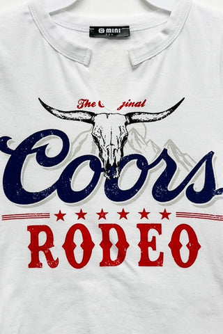 Rodeo Nights Notched Tee - Sugar Co.