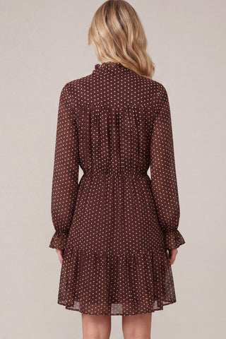 Rosalie Polka Dot Mini Dress - Sugar Co.
