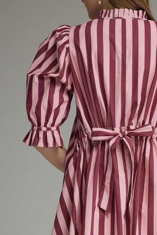 Rosé Ruffle Mini Dress - Sugar Co.