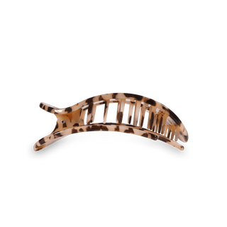 Round Flat Hair Clip | Medium | Blonde Tortoise - Sugar Co.