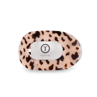 Round Flat Hair Clip | Medium | Blonde Tortoise - Sugar Co.