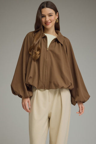 Rowan Jacket Brown - Sugar Co.