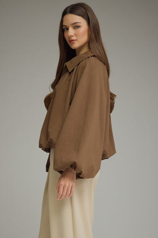 Rowan Jacket Brown - Sugar Co.