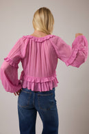 Rowdy Ruffle Blouse - Sugar Co.