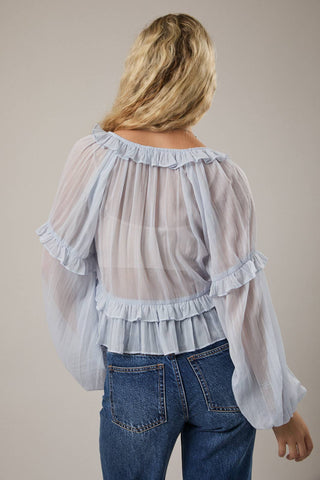 Rowdy Ruffle Blouse - Sugar Co.