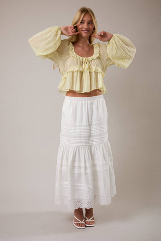 Rowdy Ruffle Blouse - Sugar Co.