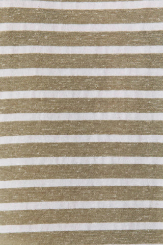 Sage Stripe Everyday Tee - Sugar Co.
