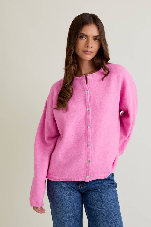 Samantha Cardigan Mint - Sugar Co.