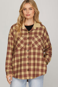 Sawyer Shacket Taupe