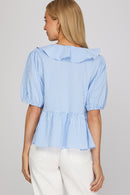 Seaside Ruffle Top - Sugar Co.