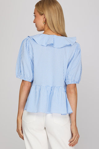 Seaside Ruffle Top - Sugar Co.