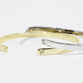 She Believed She Could So She Did Bangle: Gold - Sugar Co.