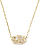 Holland Crystal Short Pendant Necklace