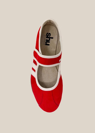 Shu | Peyton Sneaker Red - Sugar Co.