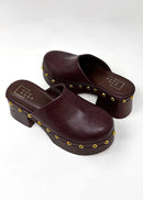 Shu Shop Lilly Clog Wine - Sugar Co.