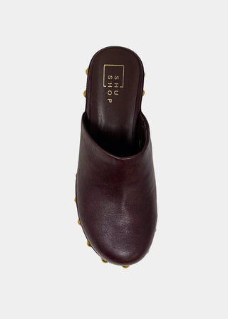 Shu Shop Lilly Clog Wine - Sugar Co.