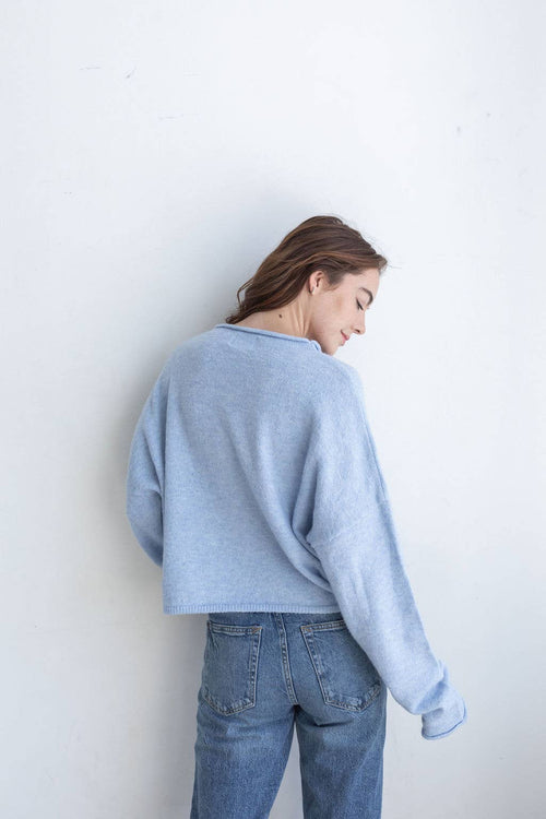 Sky Blue Piper Cardigan: Sky Blue - Sugar Co.