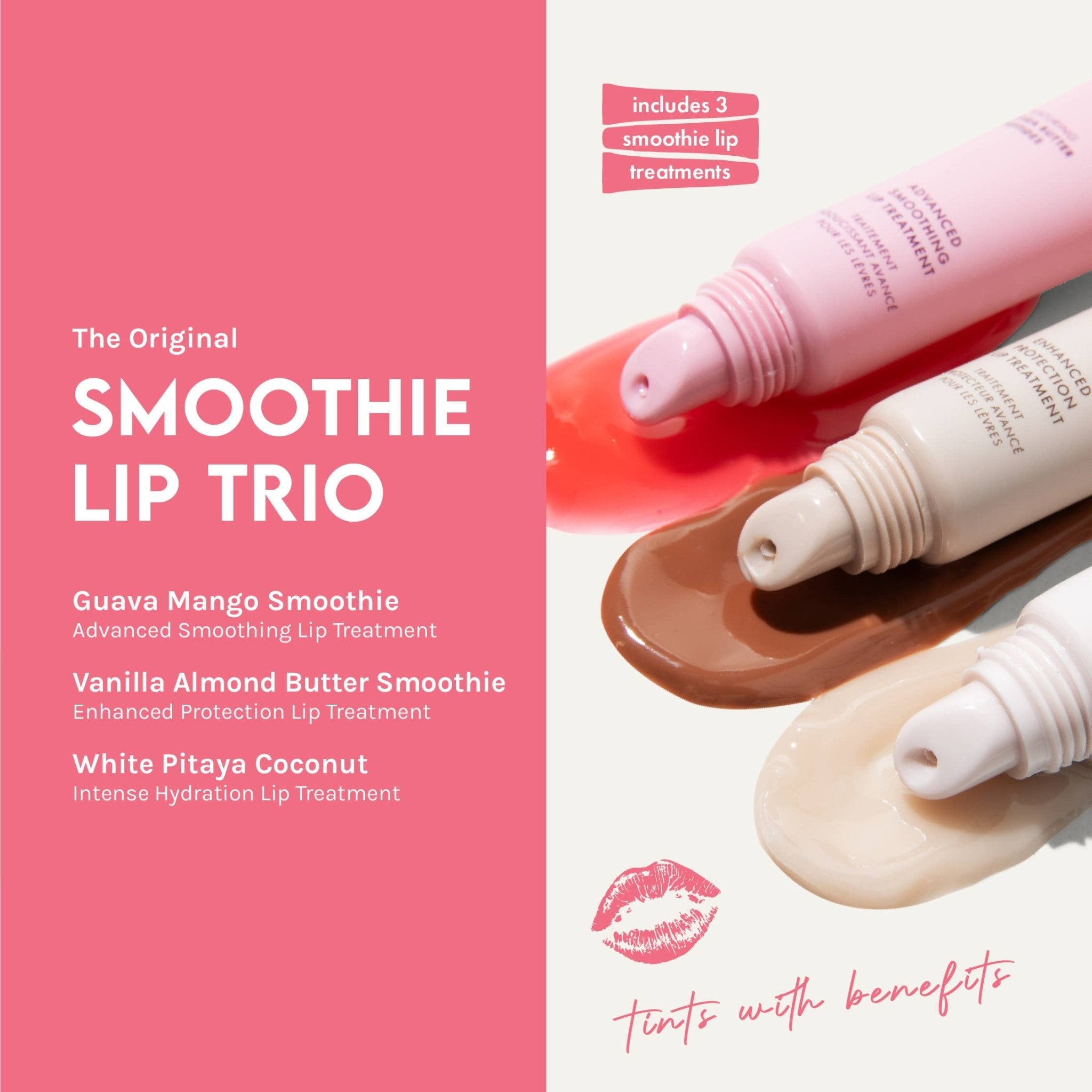 Smoothie Lip Treatment Trio Kit - Sugar Co.