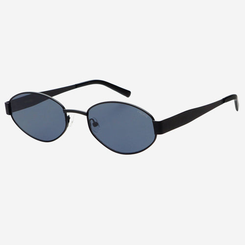 Soho Womens Oval Sunglasses: Black - Sugar Co.