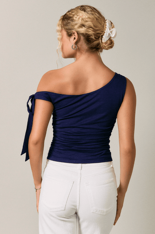 Spangled One Shoulder Top - Sugar Co.