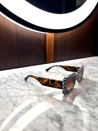 Spot Me If You Can Mixed Print Suglasses - Sugar Co.