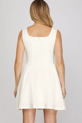 Stop & Stare Mini Dress - Sugar Co.
