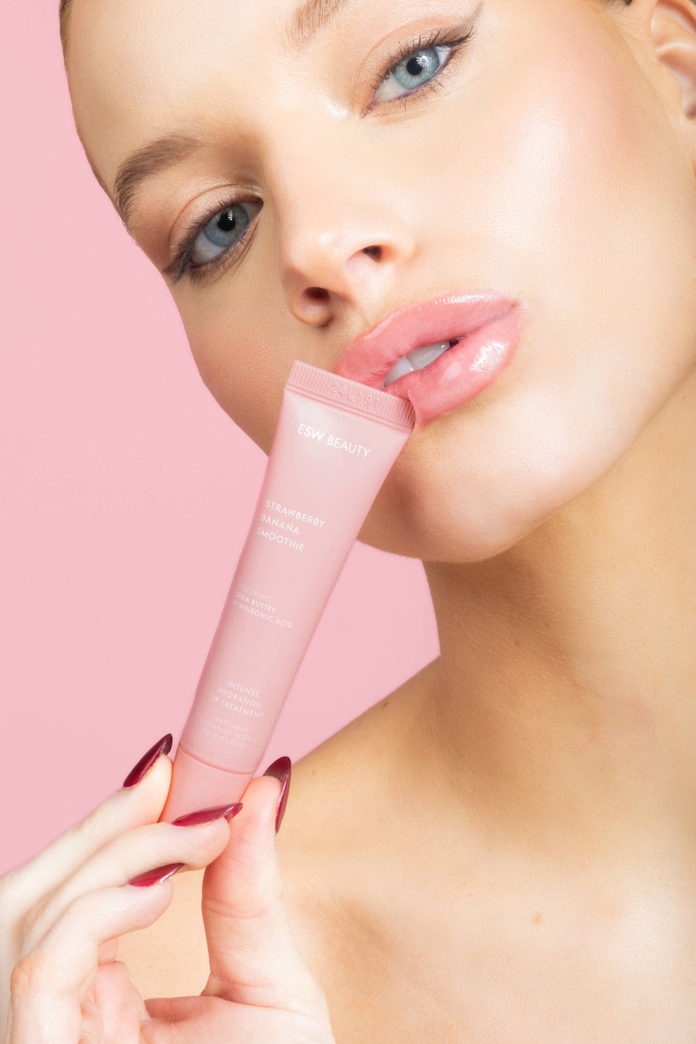 Strawberry Banana Smoothie Intense Hydration Lip Treatment - Sugar Co.