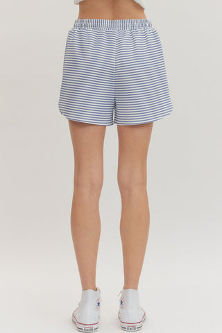 Stripe Short Blue - Sugar Co.