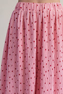 Stunner Polka Dot Pleated Wide - Leg Pants - Sugar Co.