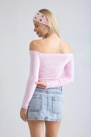 Sugar Plum Off The Shoulder Top - Sugar Co.