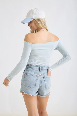Sugar Plum Off The Shoulder Top - Sugar Co.