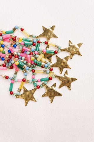 Summer Star Beaded Necklace - Sugar Co.