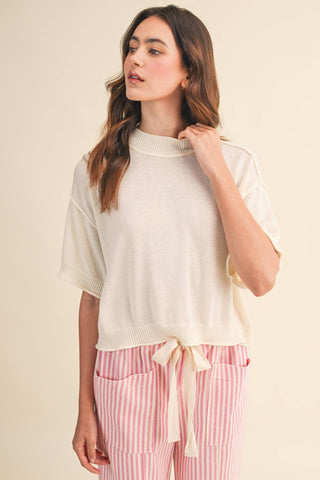 Sunday Morning Sweater Tee - Sugar Co.