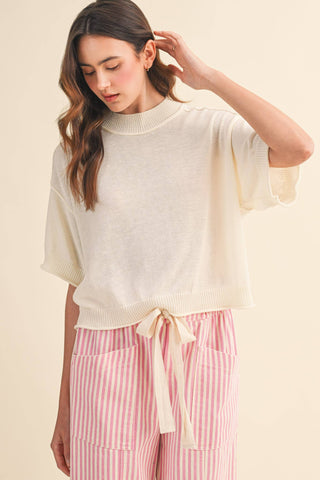 Sunday Morning Sweater Tee - Sugar Co.