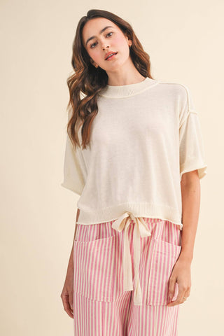 Sunday Morning Sweater Tee - Sugar Co.