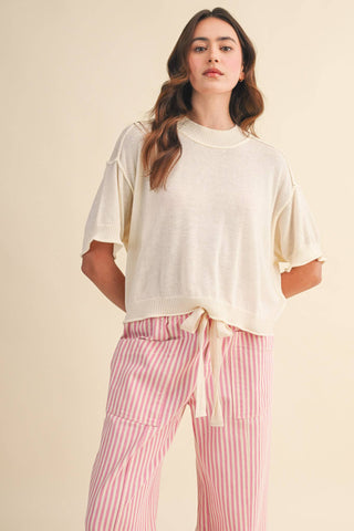 Sunday Morning Sweater Tee - Sugar Co.