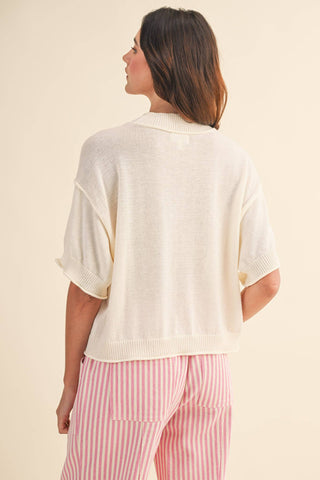 Sunday Morning Sweater Tee - Sugar Co.