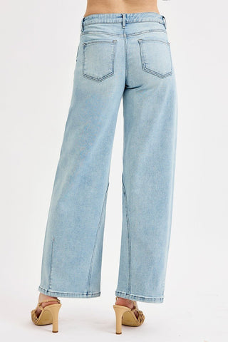 Sunday Stroll Slouch Barrel Jean Light - Sugar Co.