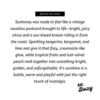 Sunhoney ☀️ Perfume - Nontoxic Eau De Parfum 1.7oz - Sugar Co.