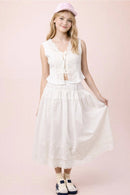 Sweet Grace Midi Skirt - Sugar Co.