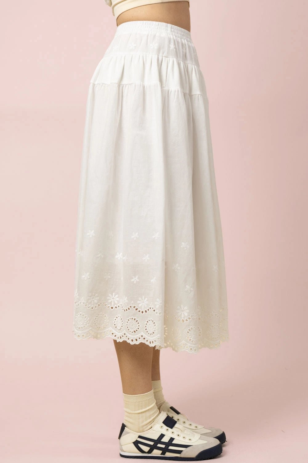 Sweet Grace Midi Skirt - Sugar Co.